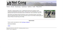 Tablet Screenshot of neigong.org