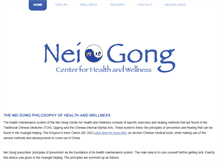 Tablet Screenshot of neigong.nl